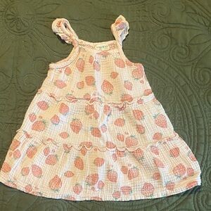 Strawberry Print Sundress